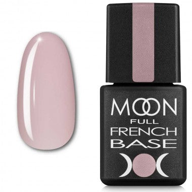 Moon Full Base French Color Gel Nail Polish 0.27 oz 6