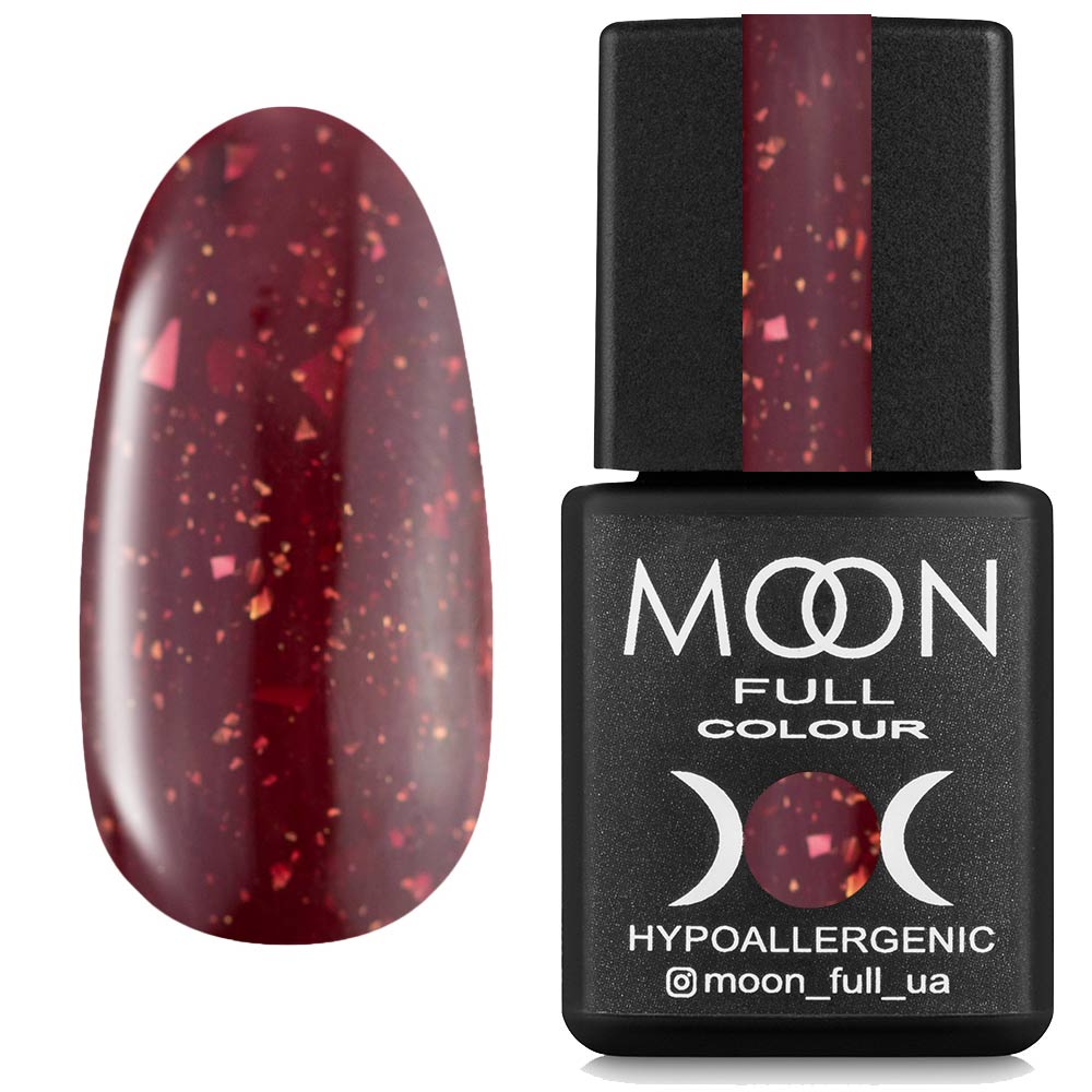 Moon Full Leaf Rubber Potal Base Gel Nail Polish 0.27 oz 08