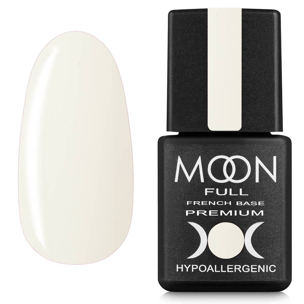 Moon Full Base French Premium Color Gel Nail Polish 0.27 oz 20