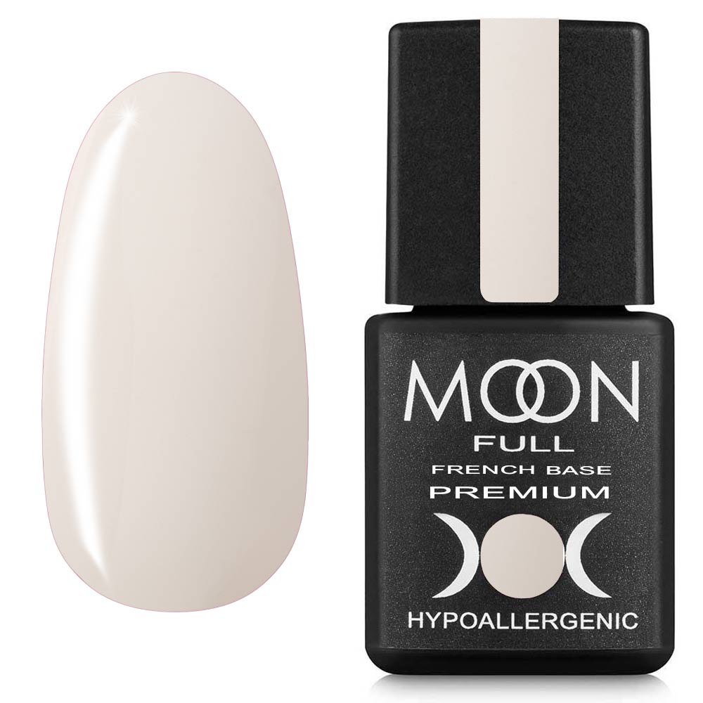 Moon Full Base French Premium Color Gel Nail Polish 0.27 oz 21