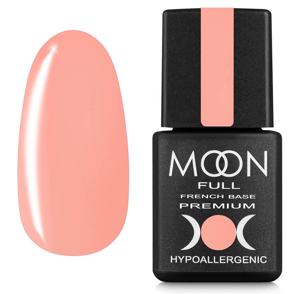 Moon Full Base French Premium Color Gel Nail Polish 0.27 oz 22