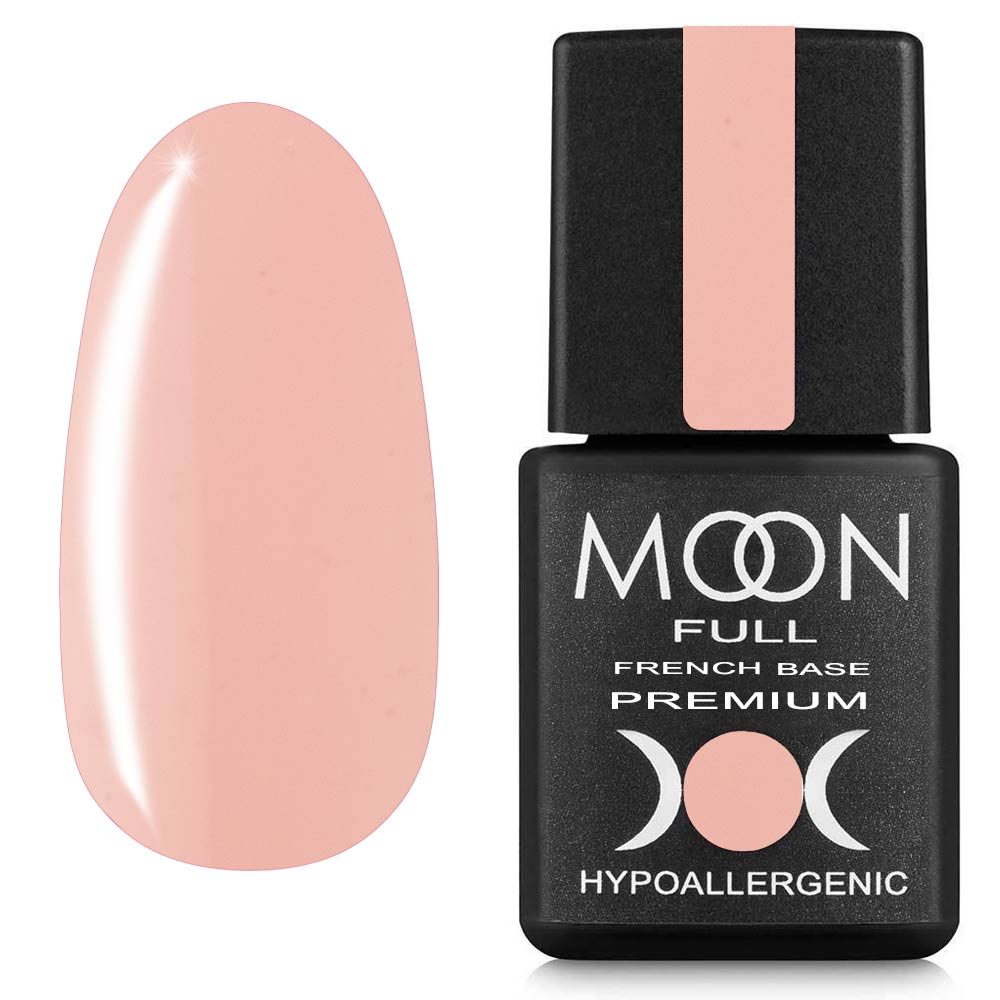 Moon Full Base French Premium Color Gel Nail Polish 0.27 oz 23