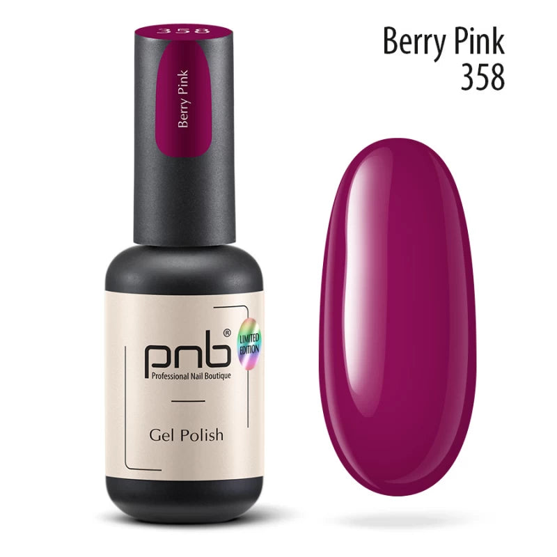 PNB Professional Nail Boutique UV/LED Gel Nail Polish Color 0.28 oz Color Collection 250-365