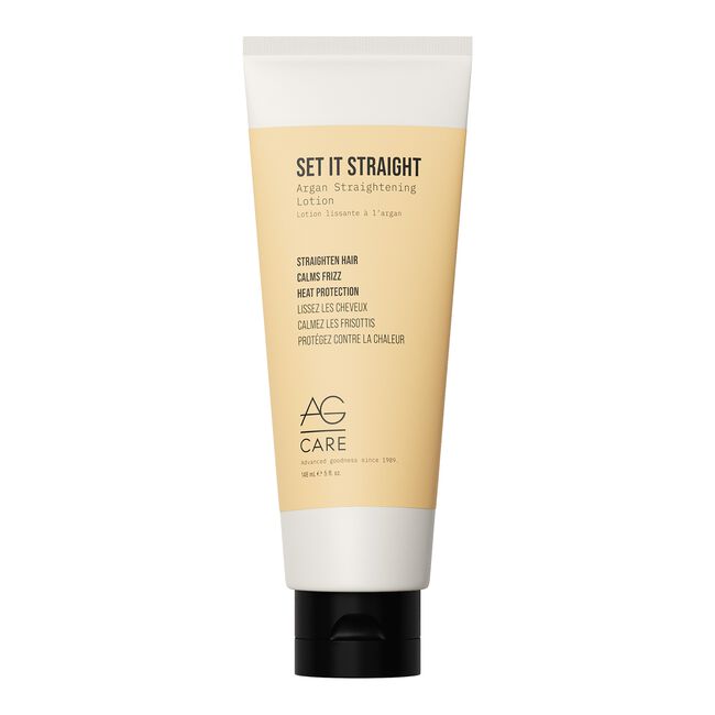 AG Care Smooth Set It Straight Argan Straightening Lotion 5 oz