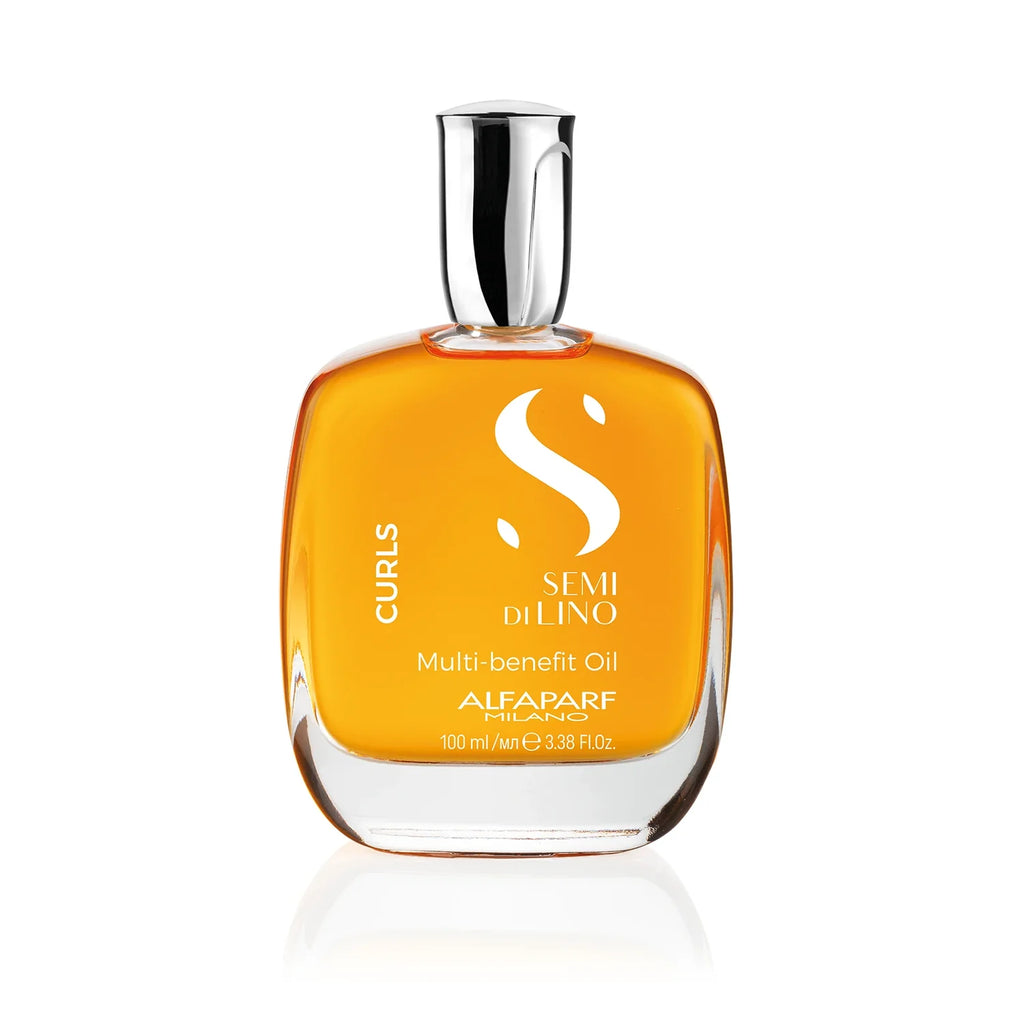 Alfaparf Milano Semi Di Lino Curl Multi-Benefit Oil 3.38 oz