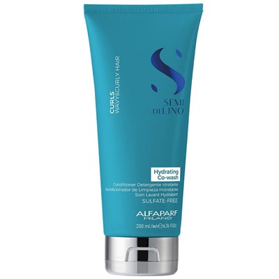 Alfaparf Milano Semi Di Lino Curls Hydrating Co-wash 6.76 oz