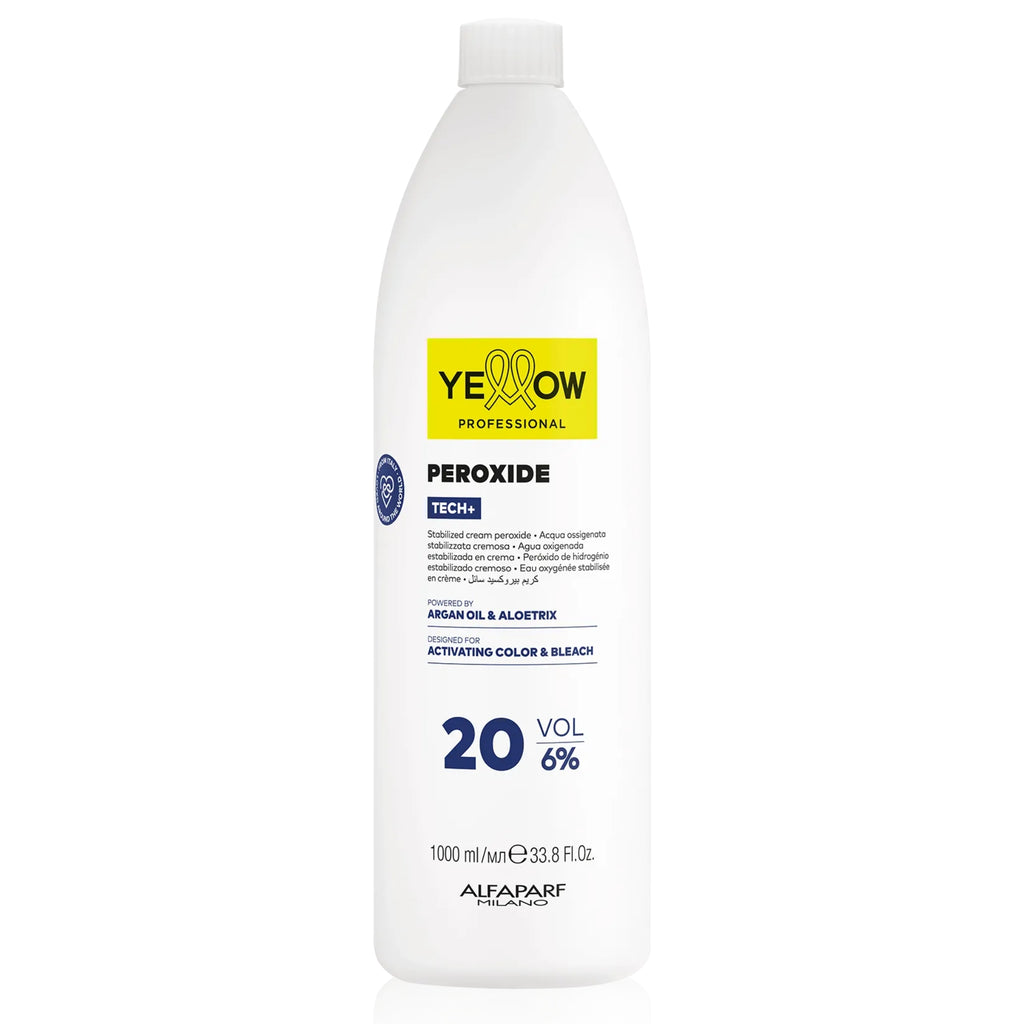 Alfaparf Milano Yellow Peroxide Cream Developer 20 Volume 6% 33.82 oz