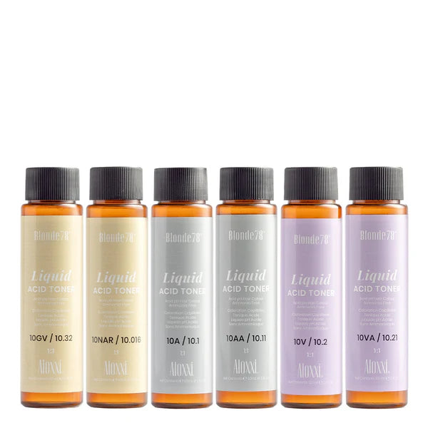 Aloxxi BLONDE78 Liquid ACID TONER Acid pH Hair Colour Ammonia-Free 2 oz