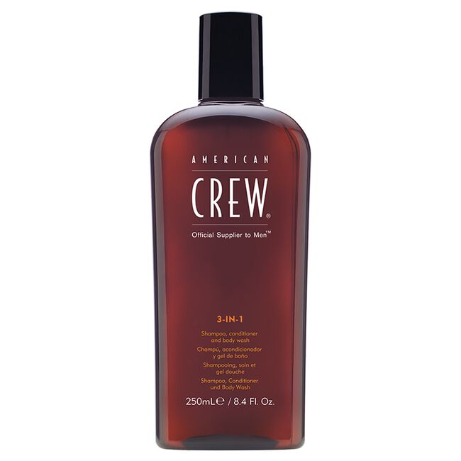 American Crew Classic 3-in-1 Shampoo Conditioner Body Wash 8.4 oz