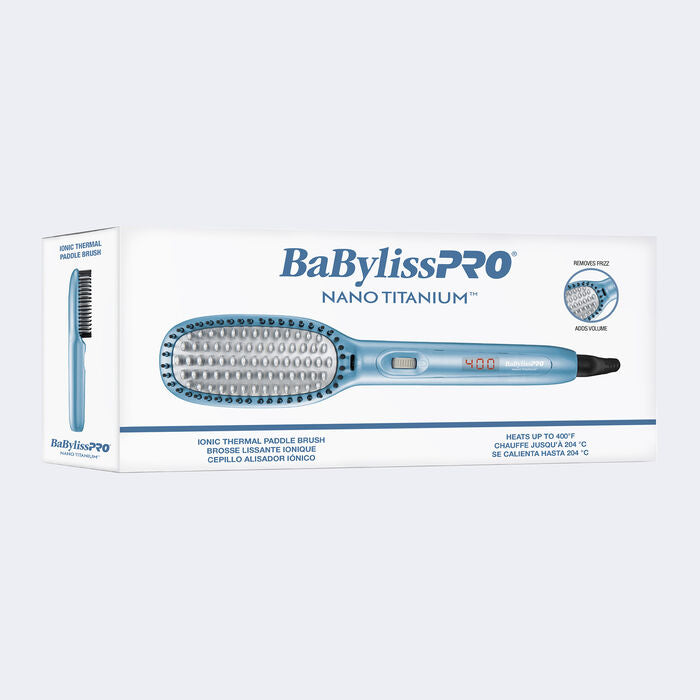 BabylissPro Nano Titanium Thermal Paddle Brush BNTPB1UC