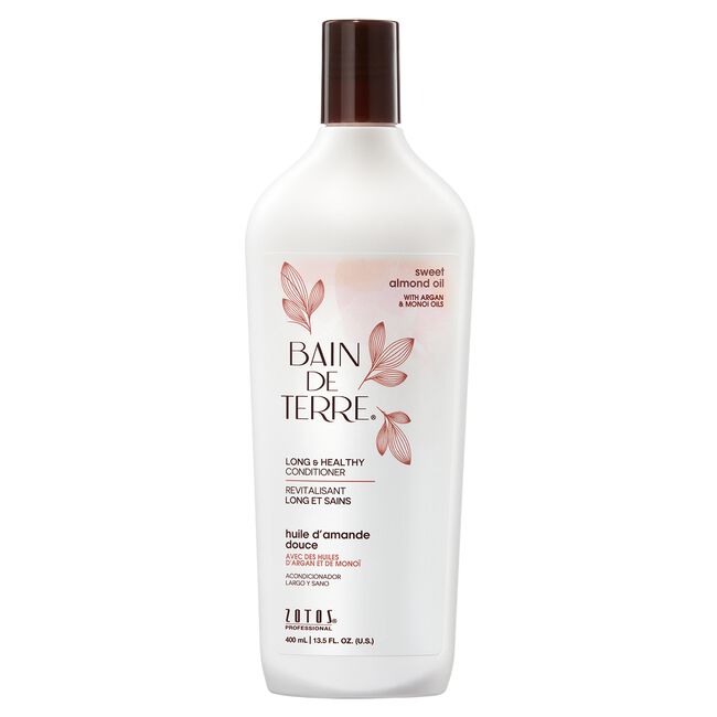 Bain de Terre Sweet Almond Oil Long & Healthy Conditioner 13.5 oz
