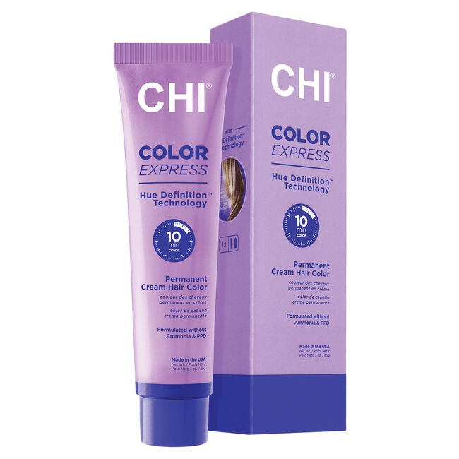 CHI Color Express Ammonia Free 10 Minute Permanent Cream Hair Color 3 oz