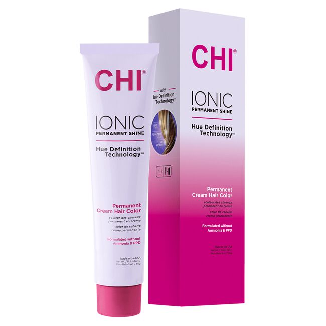 CHI Ionic Permanent Shine Ammonia-Free Cream Hair Color 3 oz