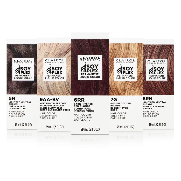 Clairol Permanent Liquid Hair Color Soy 4Plex 2 oz
