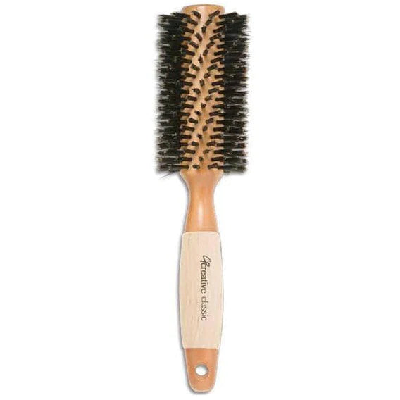 Creative Hair Tools Oak Double Reinforced Boar Bristle 2 Inch Brush CR3MBX