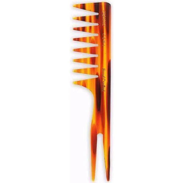 Creative Hair Tools Flat 7.5 Inch Lifting Comb & Curve for Curly Hair C6W-L