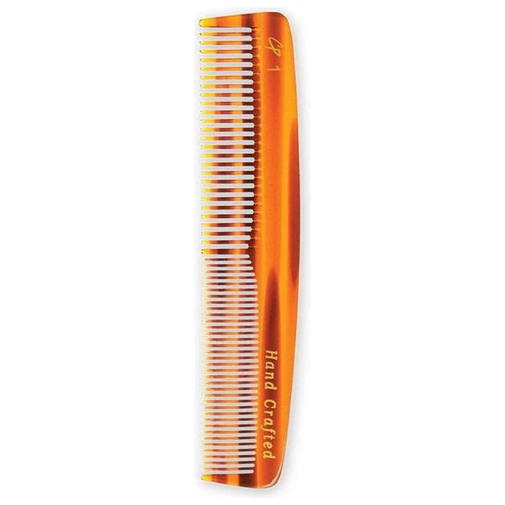 Creative Hair Tools Tortoise Pocket Comb with Medium and Fine Teeth 5.5 Inch 1
