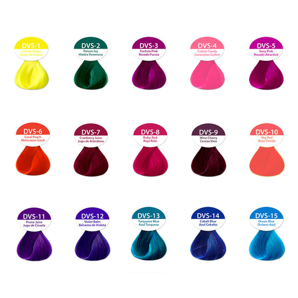 Da Vinci Extreme Semi Permanent Ammonia Free Hair Color 3.4 oz