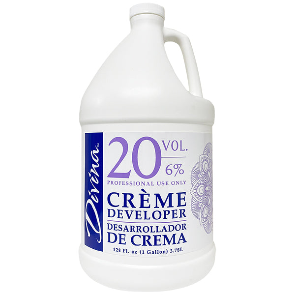 Divina 20 Volume Cream Developer 128 oz