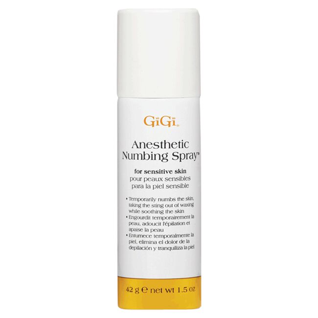 Gigi Anesthetic Numbing Spray for Sensitive Skin 1.5 oz