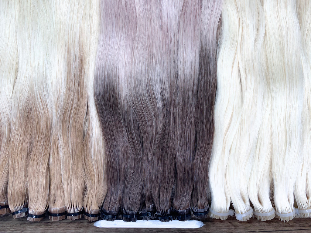 GVA Hair Extensions Hot Fusion 22 Inch With Keratin Bonding Straight 25 pcs