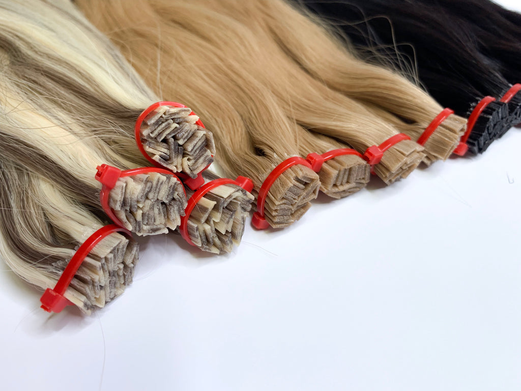 GVA Hair Extensions Hot Fusion 22 Inch With Keratin Bonding Straight 25 pcs Per Pack