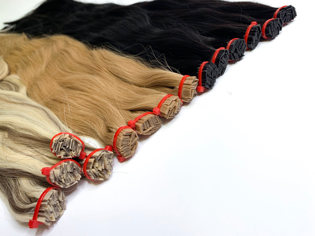 GVA Hair Extensions Hot Fusion 22 Inch With Keratin Bonding Straight 25 pcs Per Pack