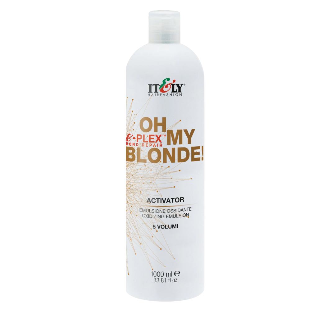 Italy Oh My Blonde 5 Volume 1.5% E-Plex Bond Repair Blonde Activator 33.81 oz