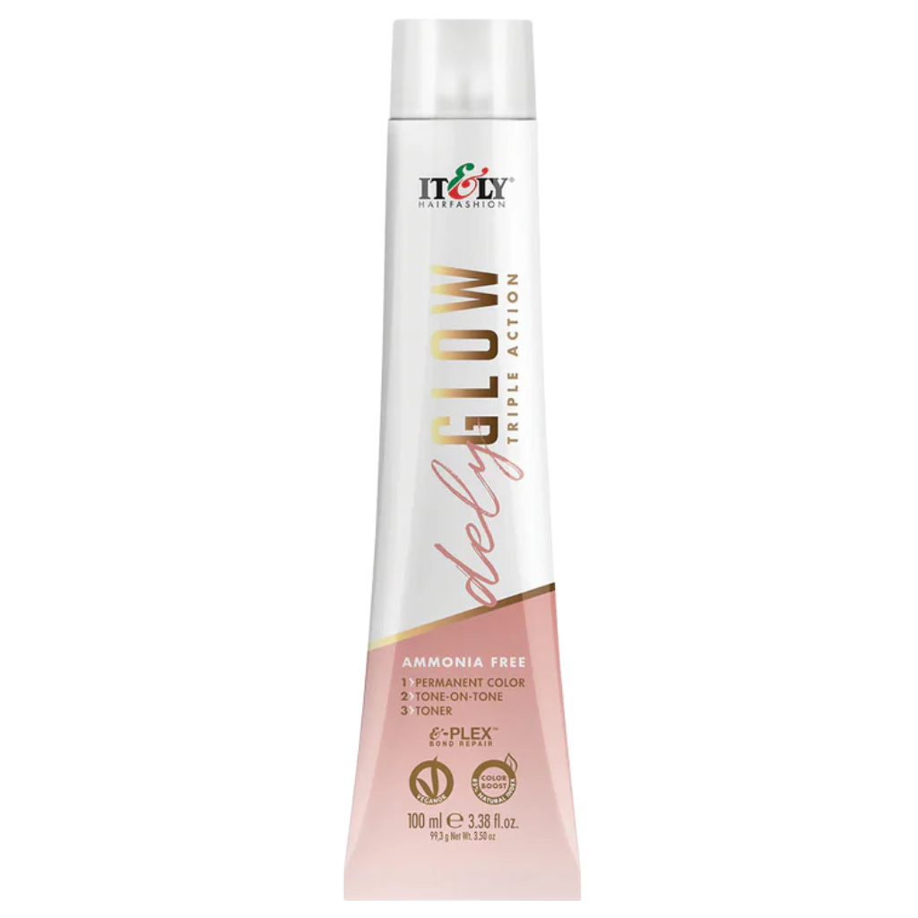 Itely Milano Dely Glow Permanent Ammonia Free Hair Color 3.38 oz