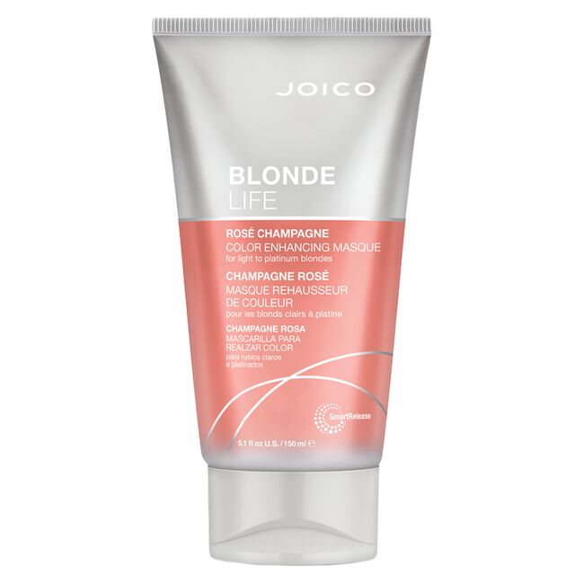 Joico Blonde Life Rose Champagne Color Enhancing Masque 5.1 oz Rose Champagne