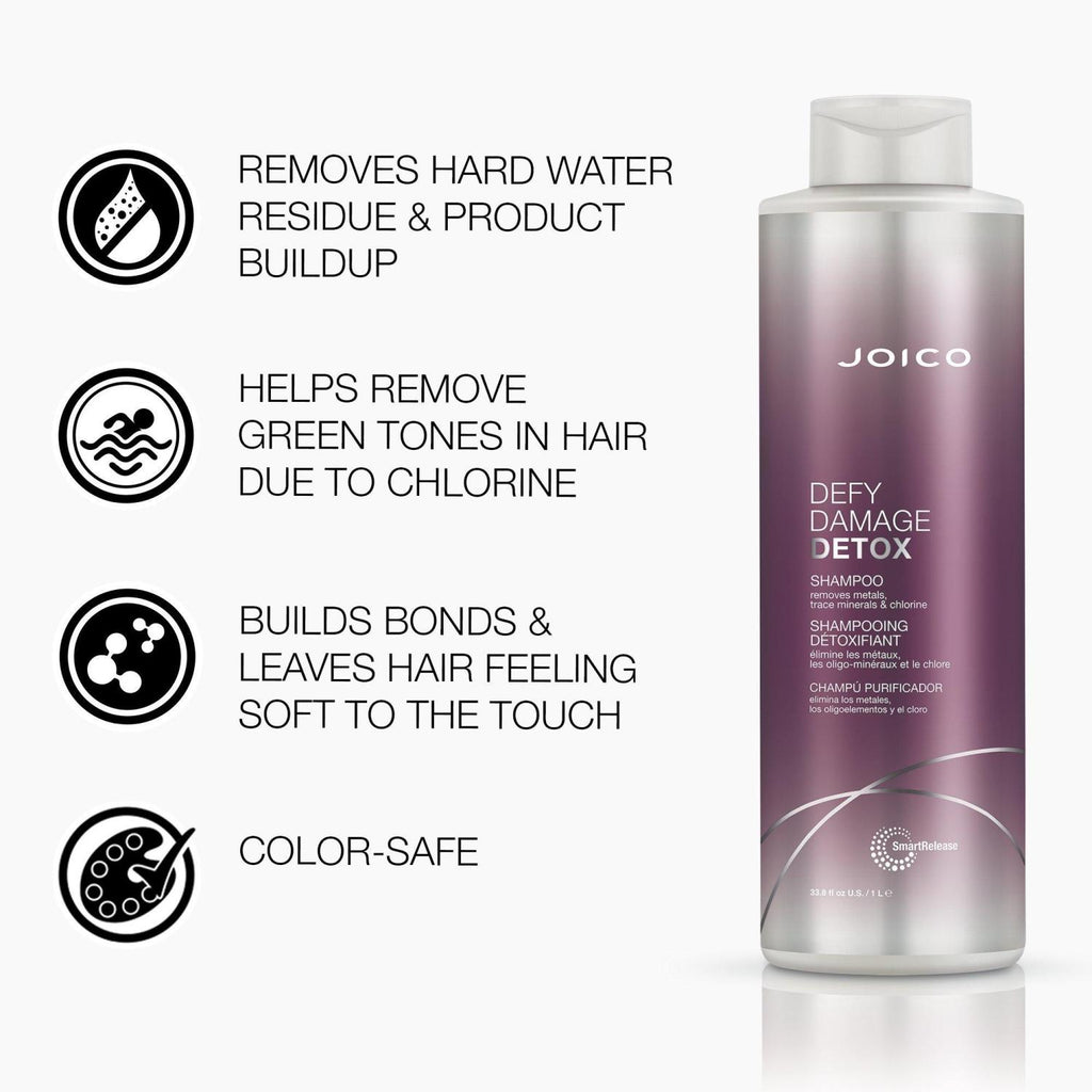 Joico Defy Damage Detox Shampoo 33.8 oz