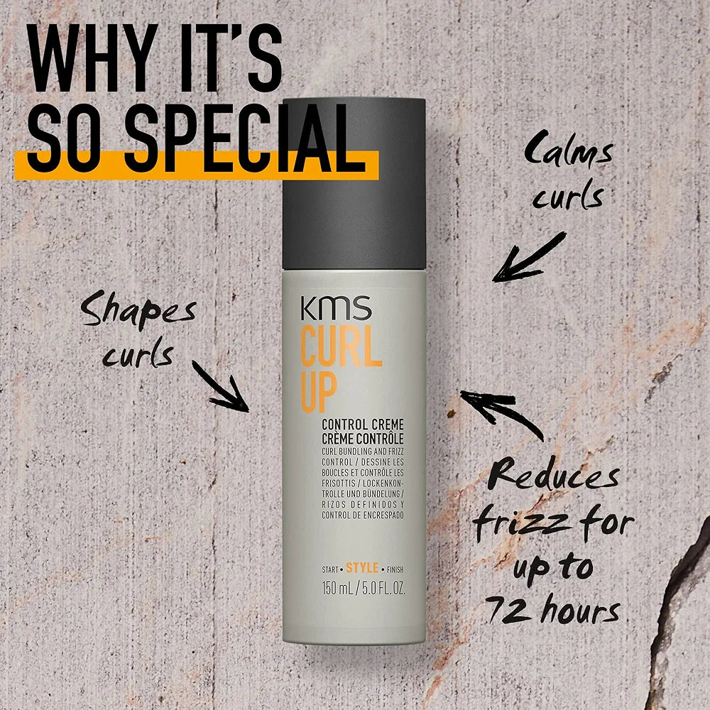 KMS Curl Up Control Creme 5 oz