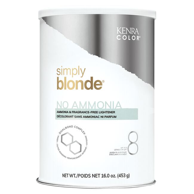 Kenra Simply Blonde No Ammonia Lightener Up To 8 levels Of Lift 16 oz