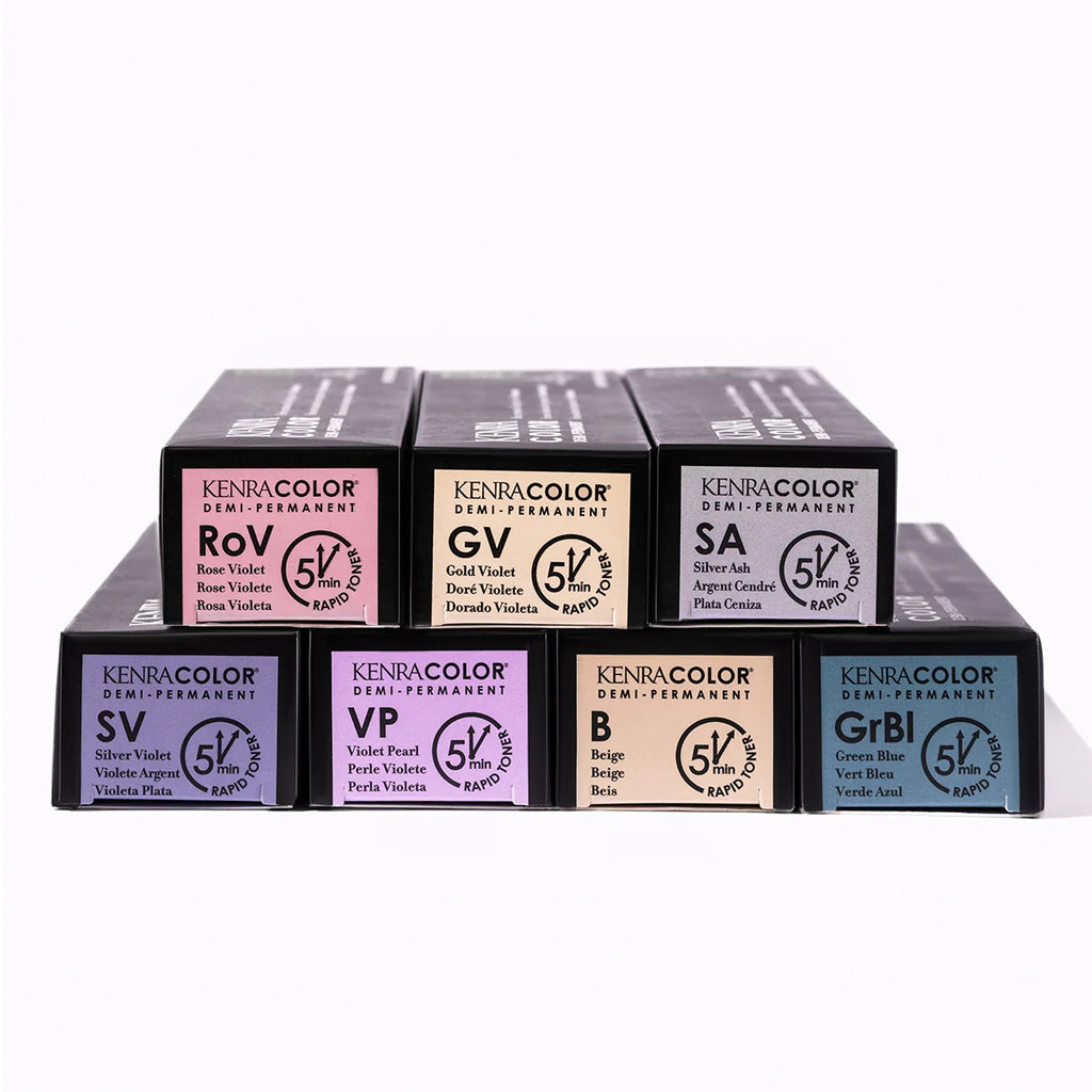Kenra Demi-Permanent Rapid Toner Coloring Cream 5 Minute Color Ammonia-Free 2 oz