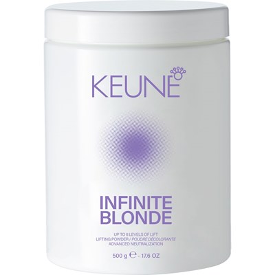 Keune Ultimate Blonde Infinite Blonde Lifting Powder Up To 8 Levels of Lift 17.6 oz