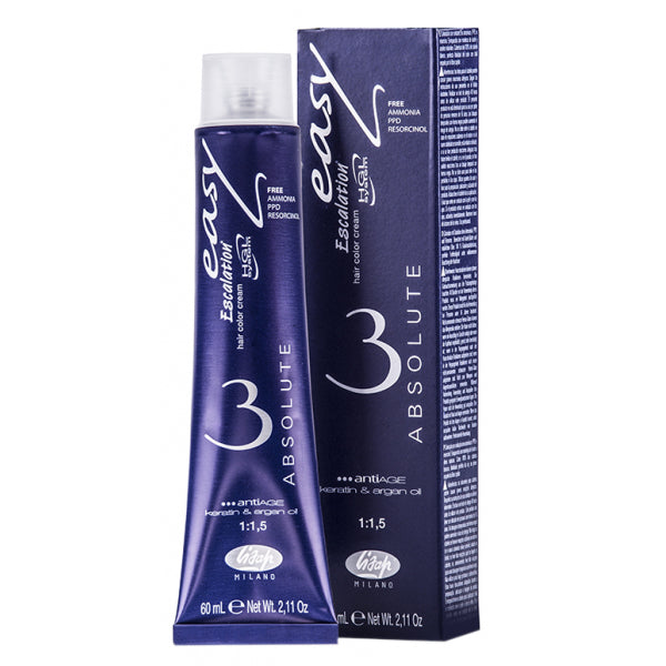Lisap Milano Easy Absolute 3 Permanent Ammonia-Free Cream Color 2.11 oz