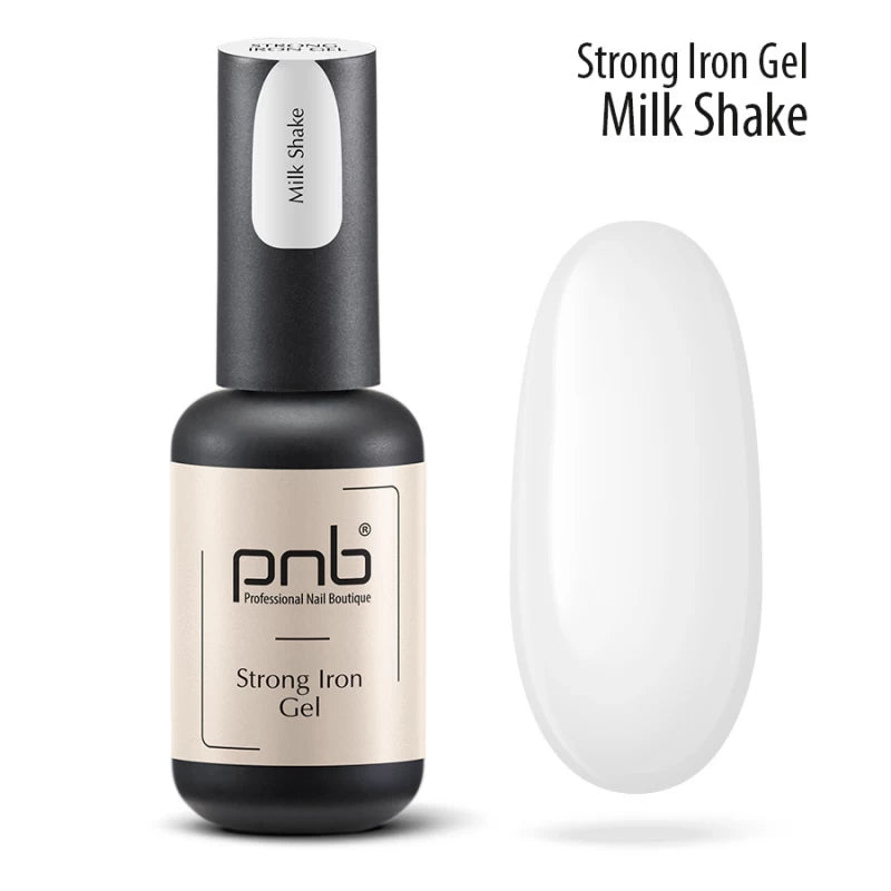 PNB Professional Nail Boutique UV/LED Strong Iron Base Gel with Soak Off Formula 0.28 oz