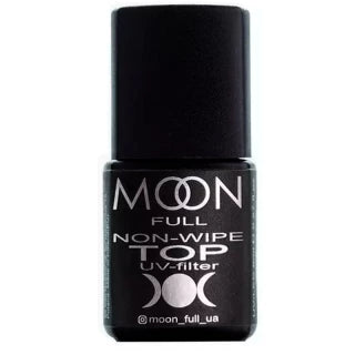 Moon Full Non Wipe Top Coat UV-Filter Gel Nail Polish 0.27 oz