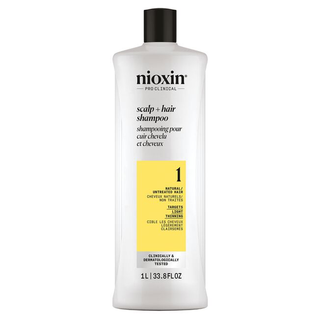 Nioxin Scalp + Hair Thickening System 1 Shampoo 33.8 oz