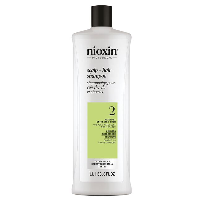 Nioxin Scalp + Hair Thickening System 2 Shampoo 33.8 oz