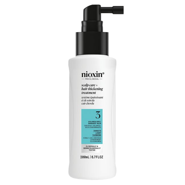 Nioxin Scalp + Hair Thickening System 3 Leave on Treatment 6.7 oz