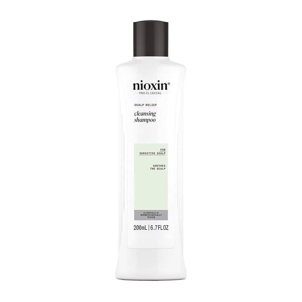 Nioxin Scalp Relief Cleanser Shampoo for Sensitive Dry and Itchy Scalp