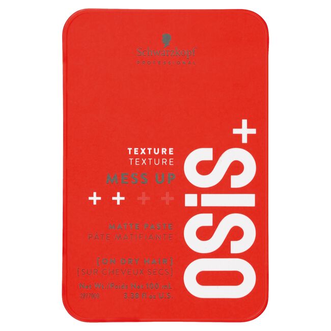 OSiS+ Schwarzkopf Mess Up Matte Paste 3.38 oz