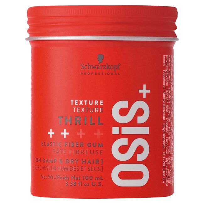OSiS+ Schwarzkopf Thrill Elastic Fiber Gum 3.38 oz
