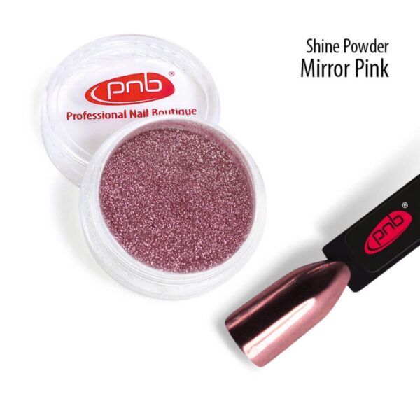 PNB Professional Nail Boutique Mirror Shine Powder Pink 0.5 g