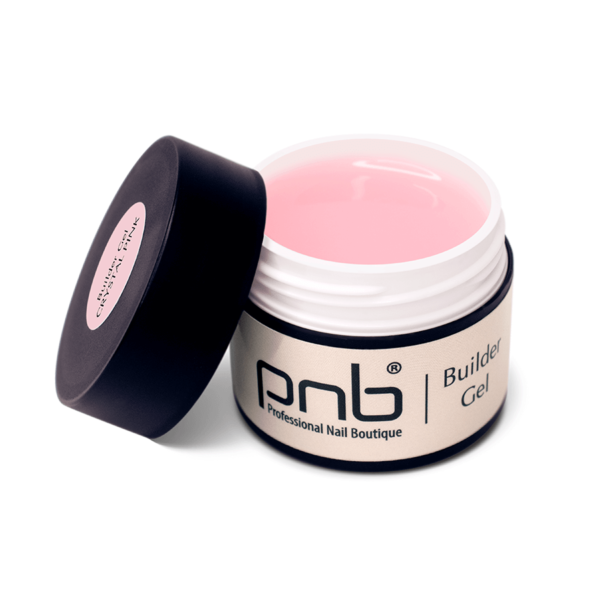 PNB Professional Nail Boutique UV/LED Builder Gel Crystal Pink 0.5 oz 15 ml