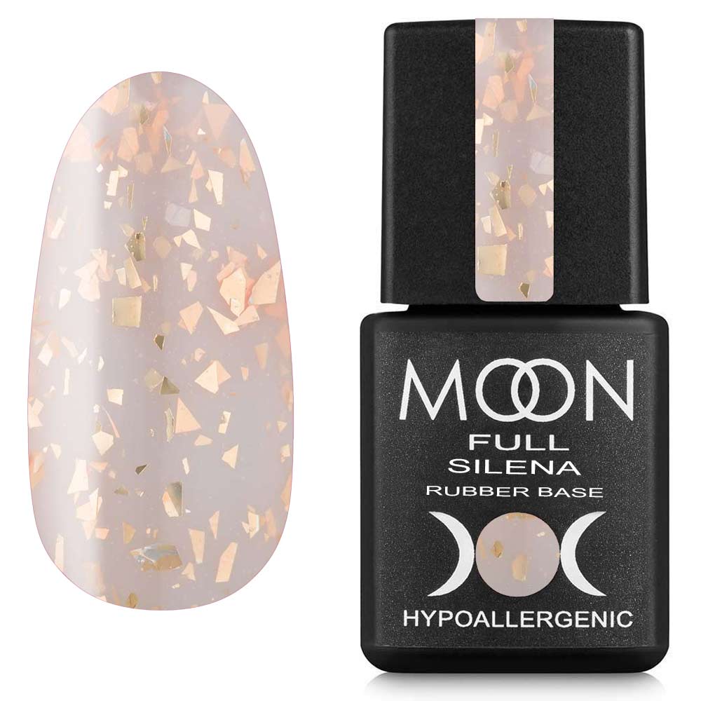 Moon Full Potal Rubber Base Silena Color Gel Nail Polish 0.27 oz 2025