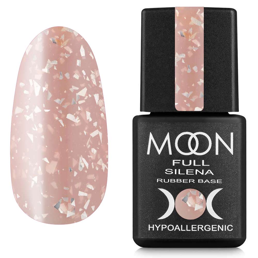 Moon Full Potal Rubber Base Silena Color Gel Nail Polish 0.27 oz 2033