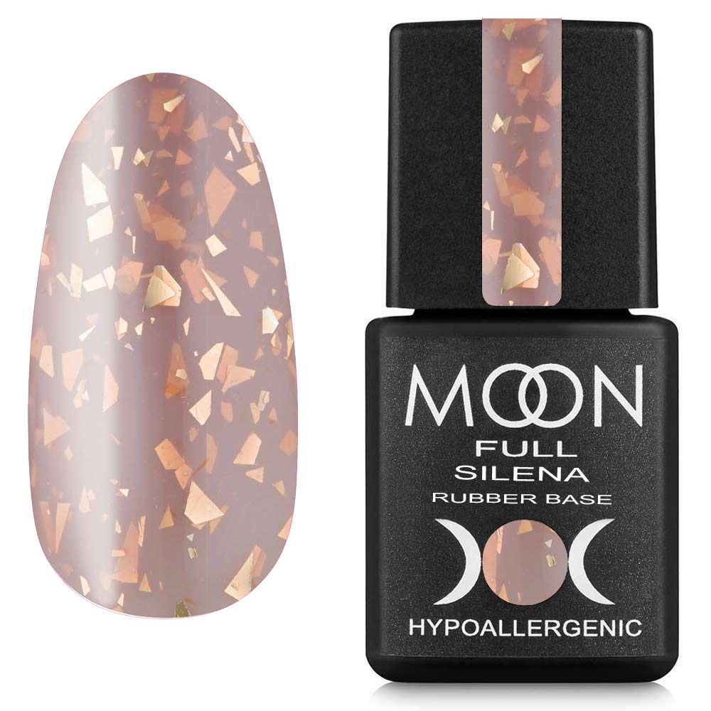Moon Full Potal Rubber Base Silena Color Gel Nail Polish 0.27 oz 2034