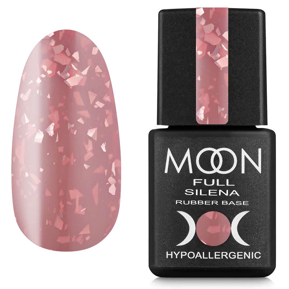 Moon Full Potal Rubber Base Silena Color Gel Nail Polish 0.27 oz 2035